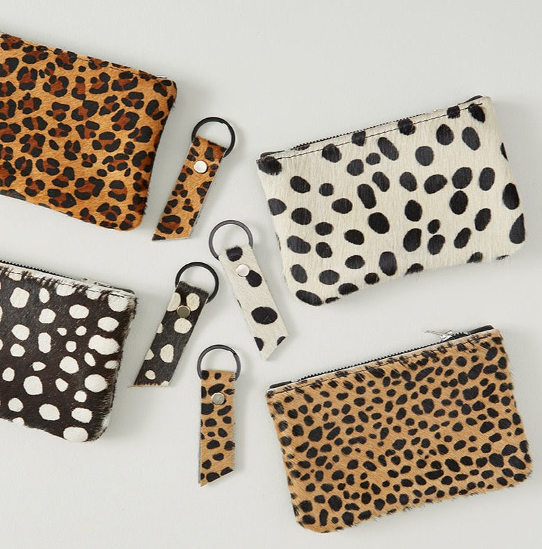 Leopard Print Leather Purse RheAmore