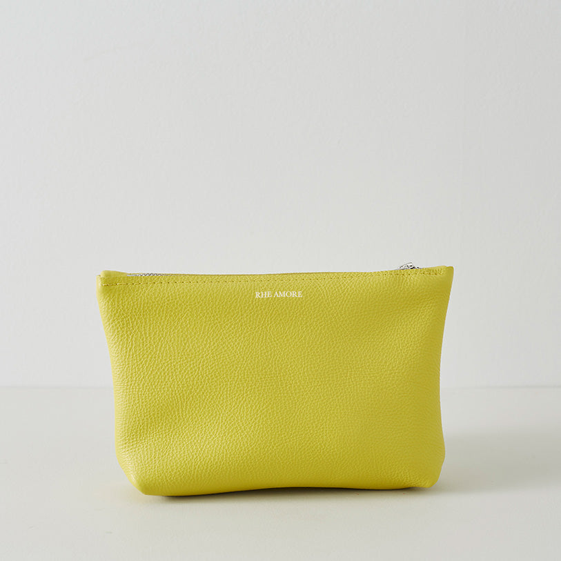 Leather Zipped Pouch