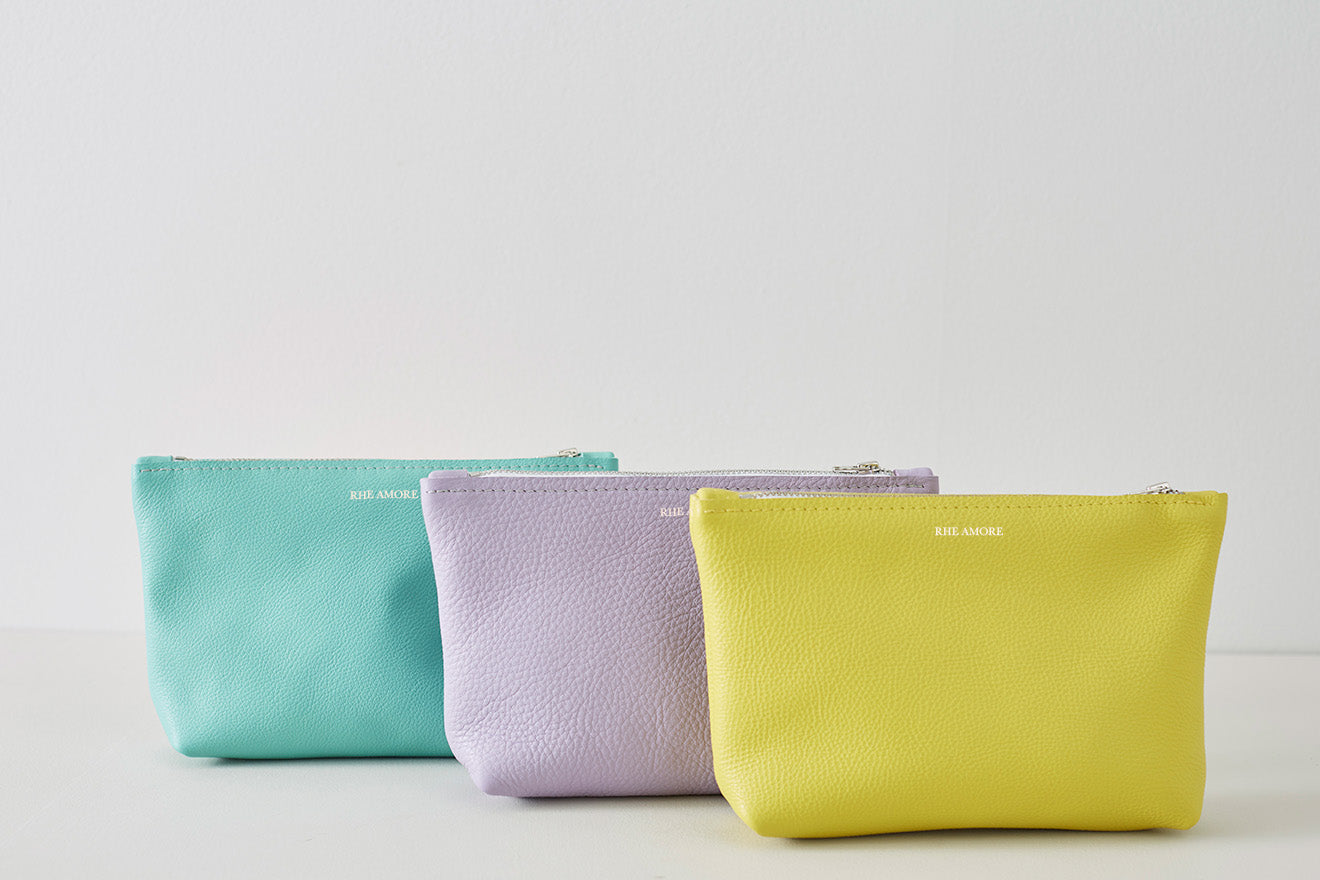 Leather Zipped Pouch
