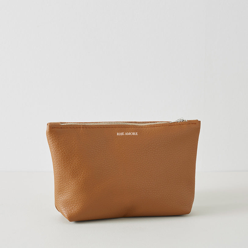 Leather Zipped Pouch