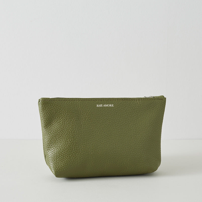 Leather Zipped Pouch