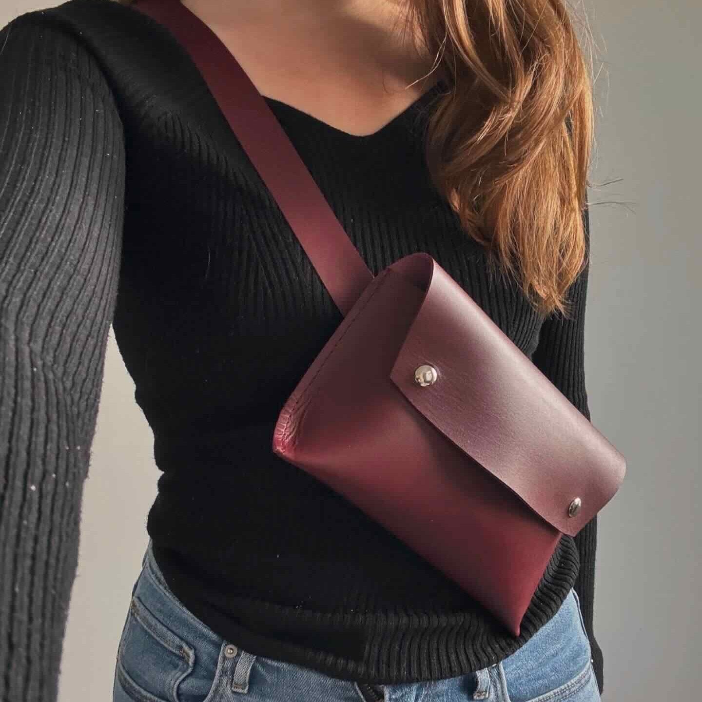 Leather Belt Bags