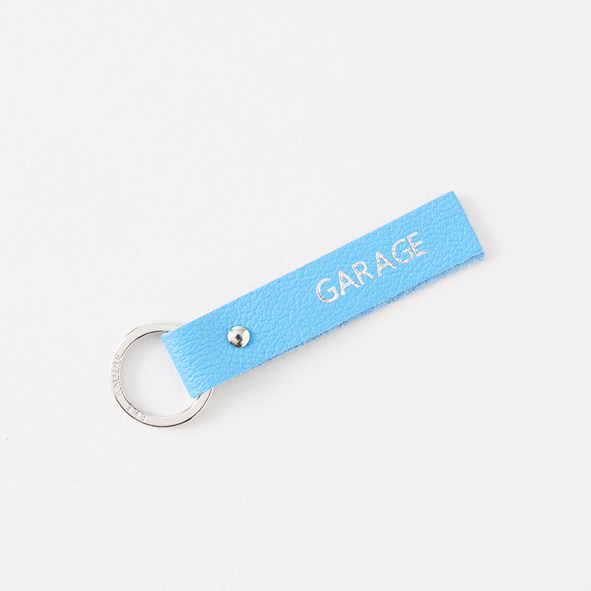 Personalised Leather Keyring