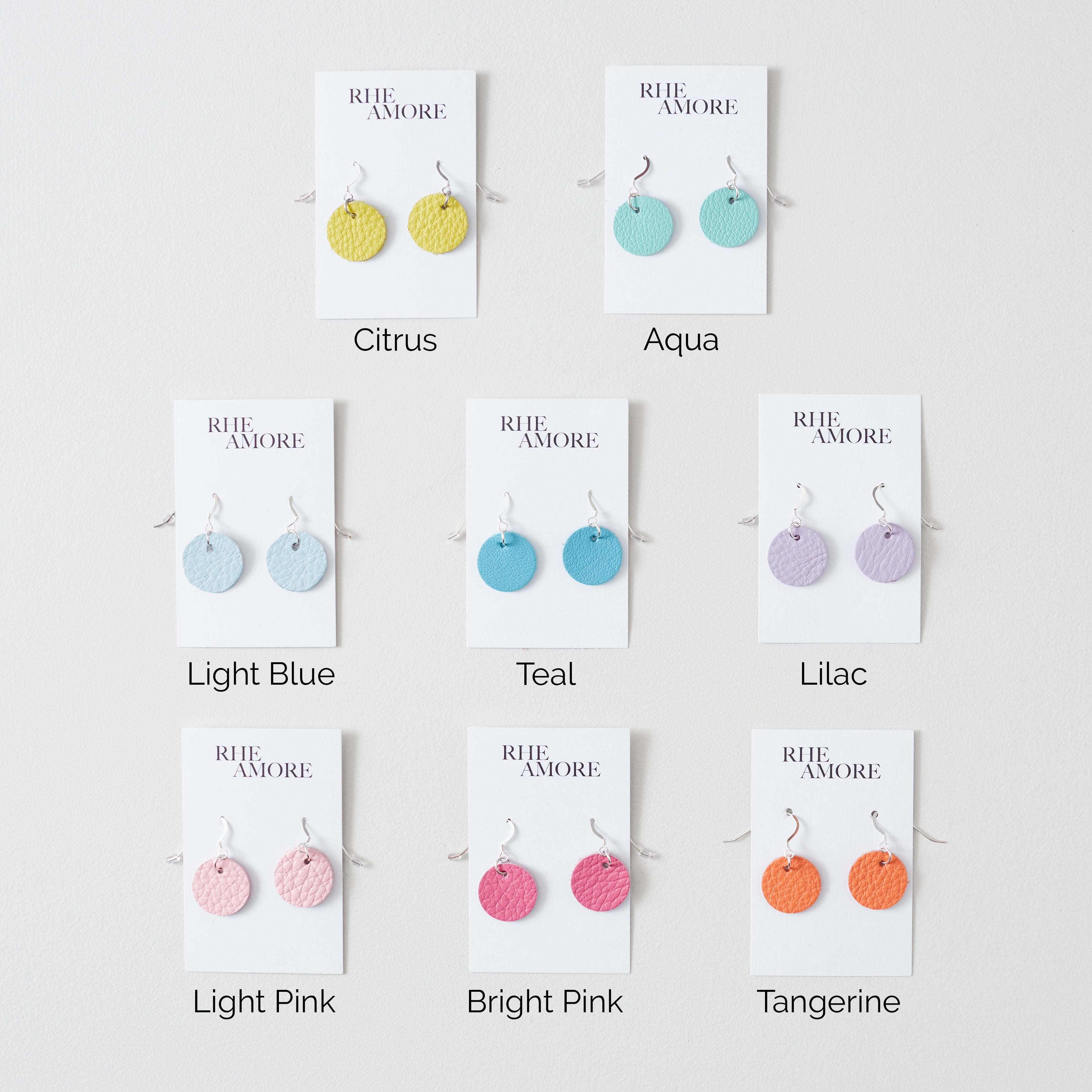 Minimalist Round Earrings