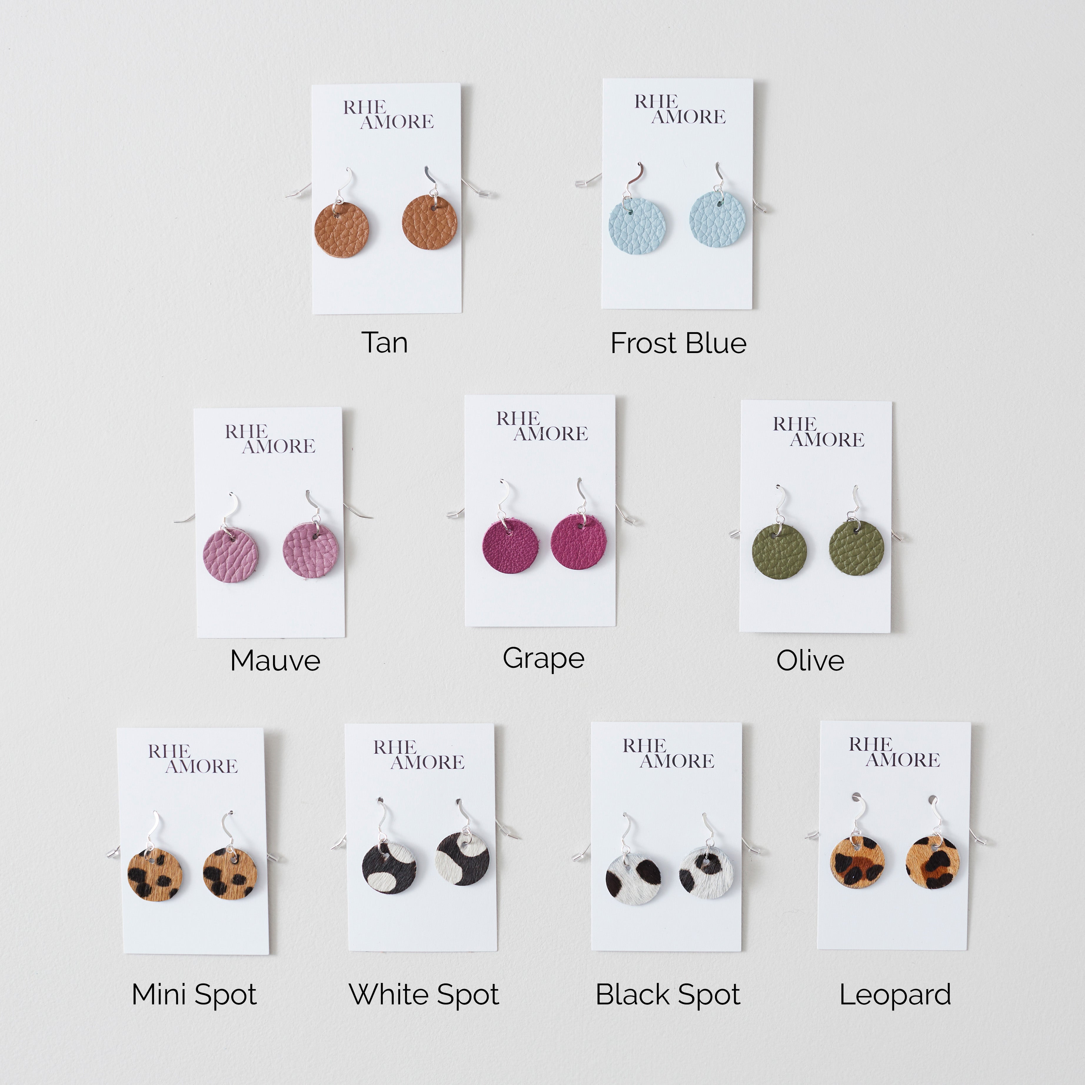 Minimalist Round Earrings