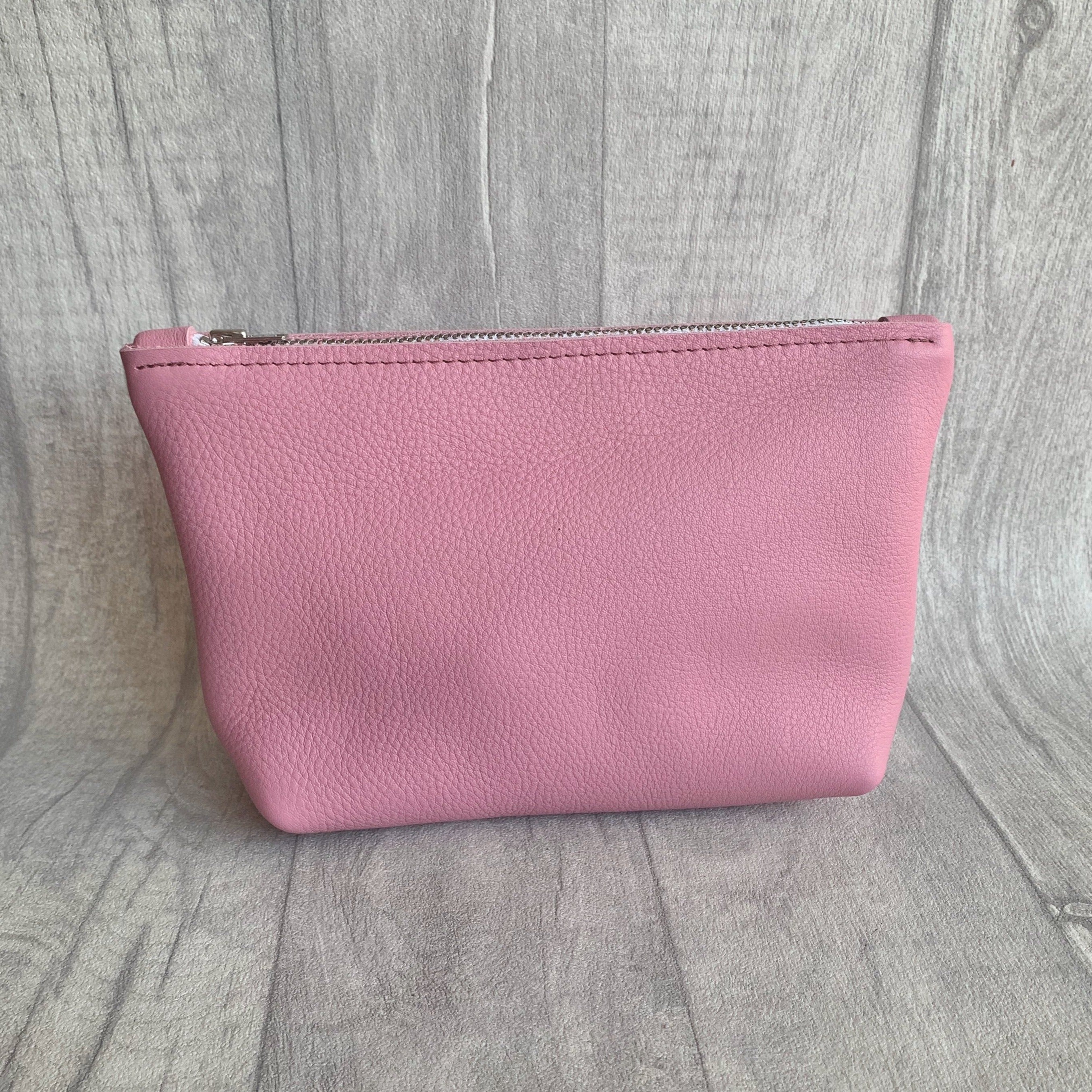 Zipped Leather Pouch