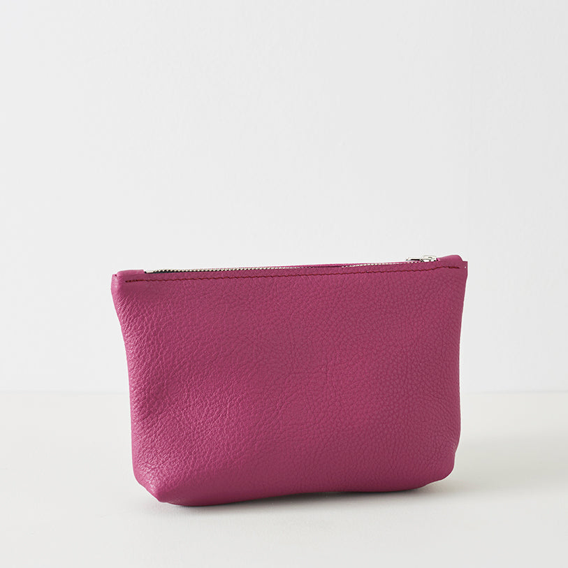 Grape Leather Pouch