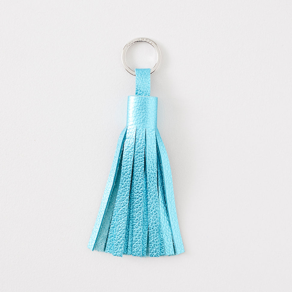 Metallic Leather Tassels