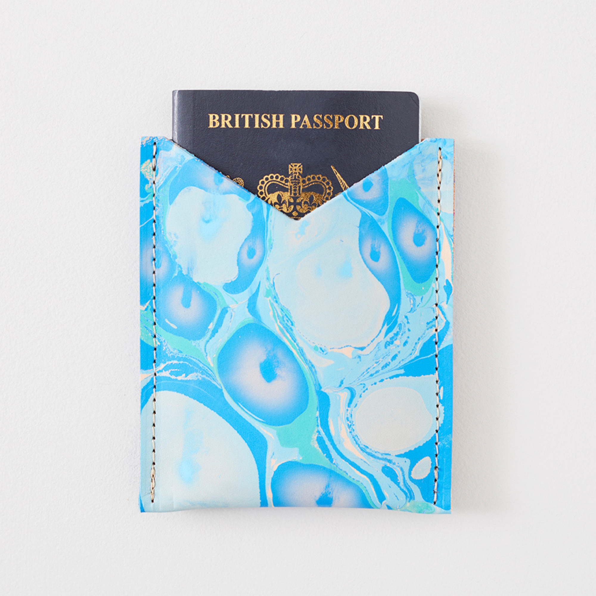 Marbled Passport Holder