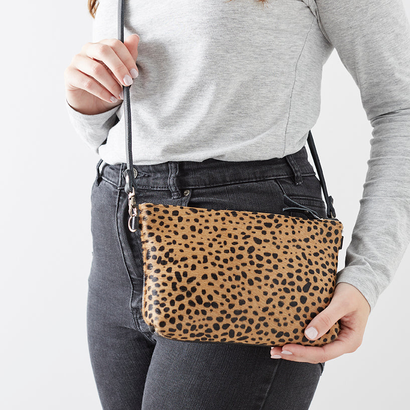 Mini Spot Leather Crossbody Bag