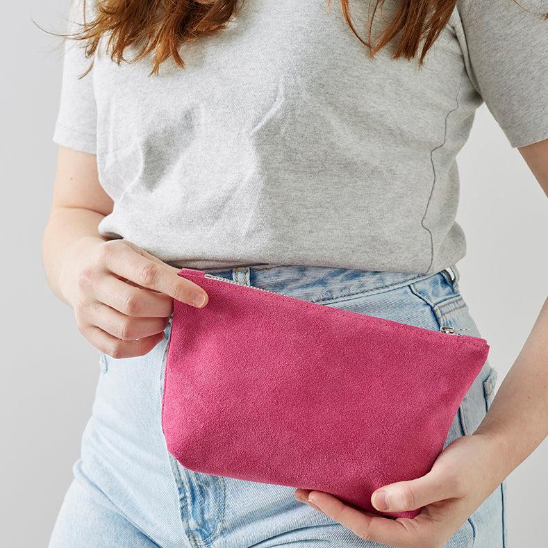 Suede Leather Pouches