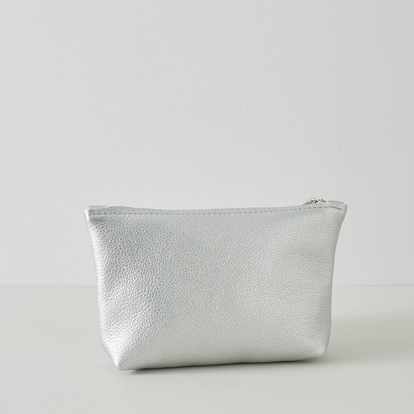 Silver on sale pouch bag