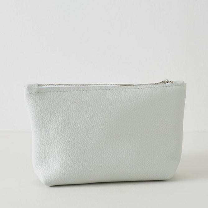 Zipped Leather Pouch