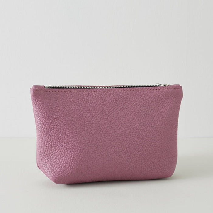 Zipped Leather Pouch