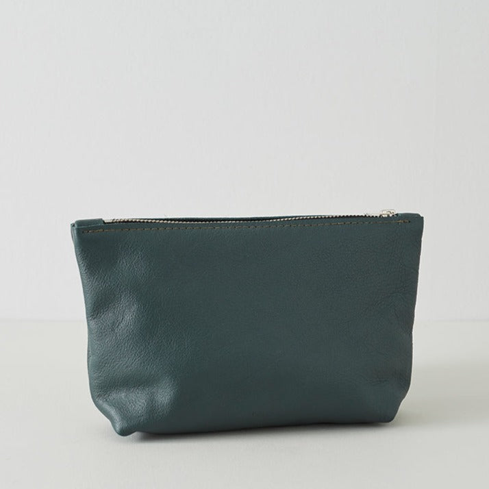 Zipped Leather Pouch