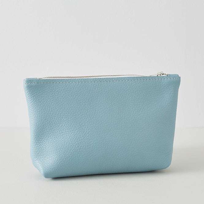 Zipped Leather Pouch