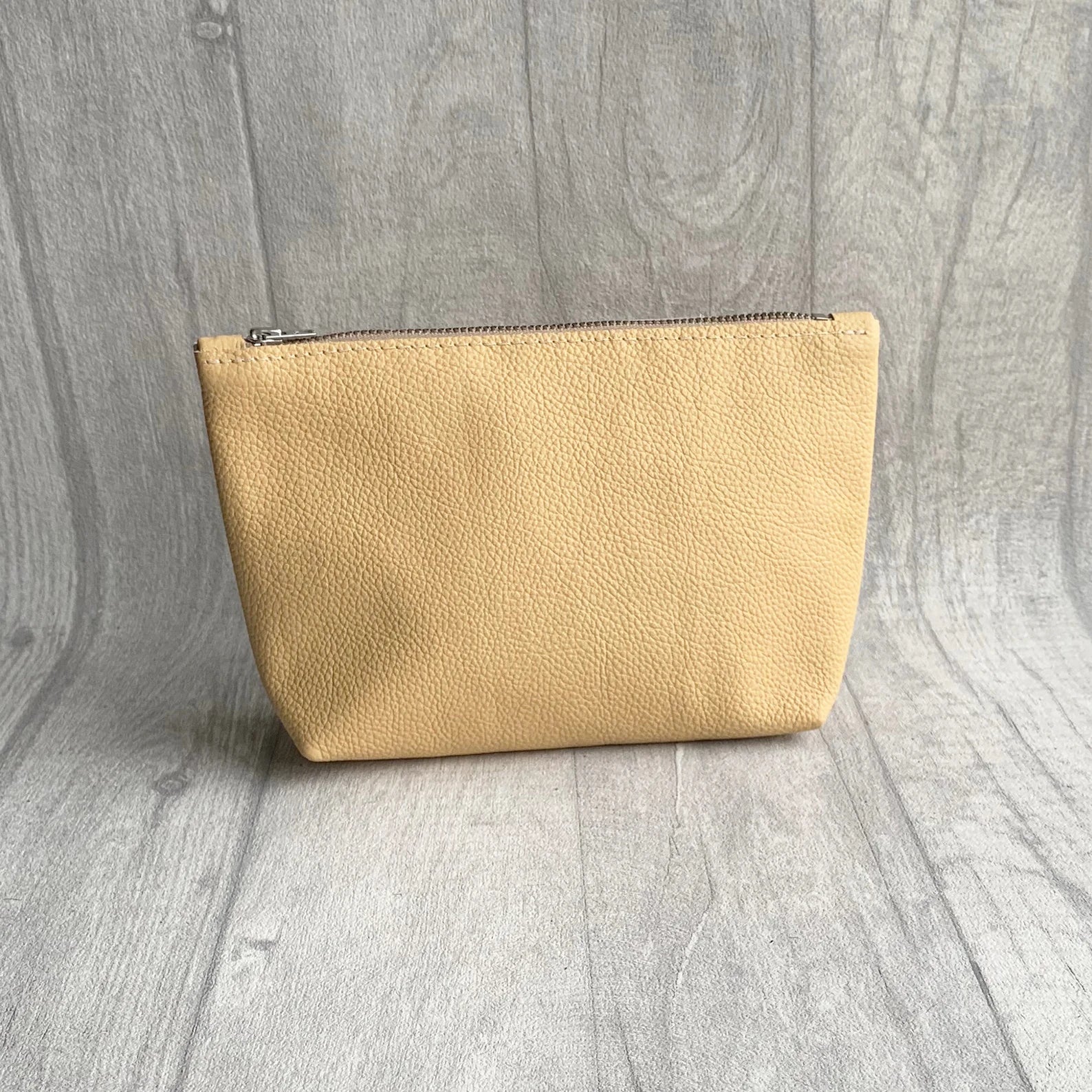 Zipped Leather Pouch