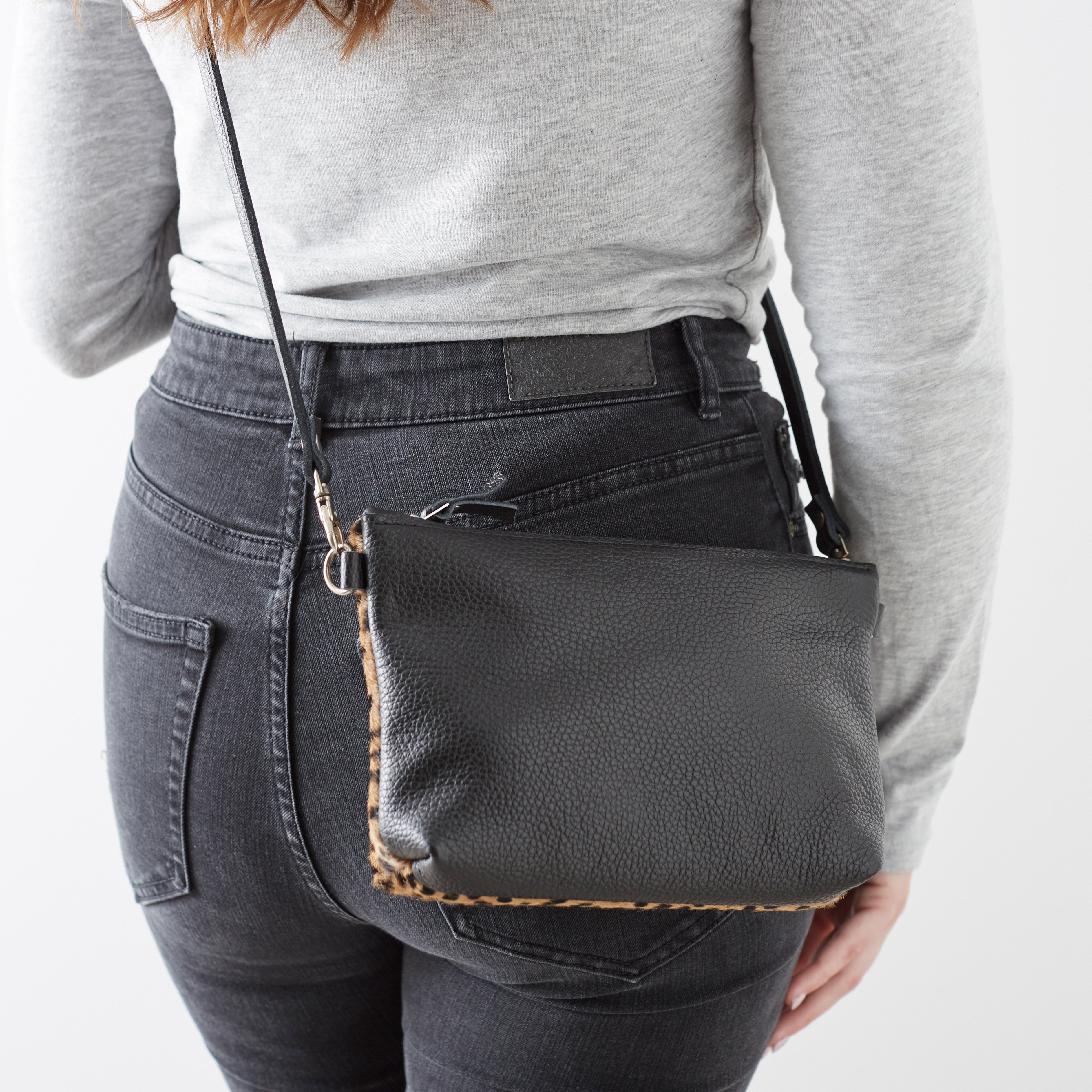 Mini Spot Leather Crossbody Bag