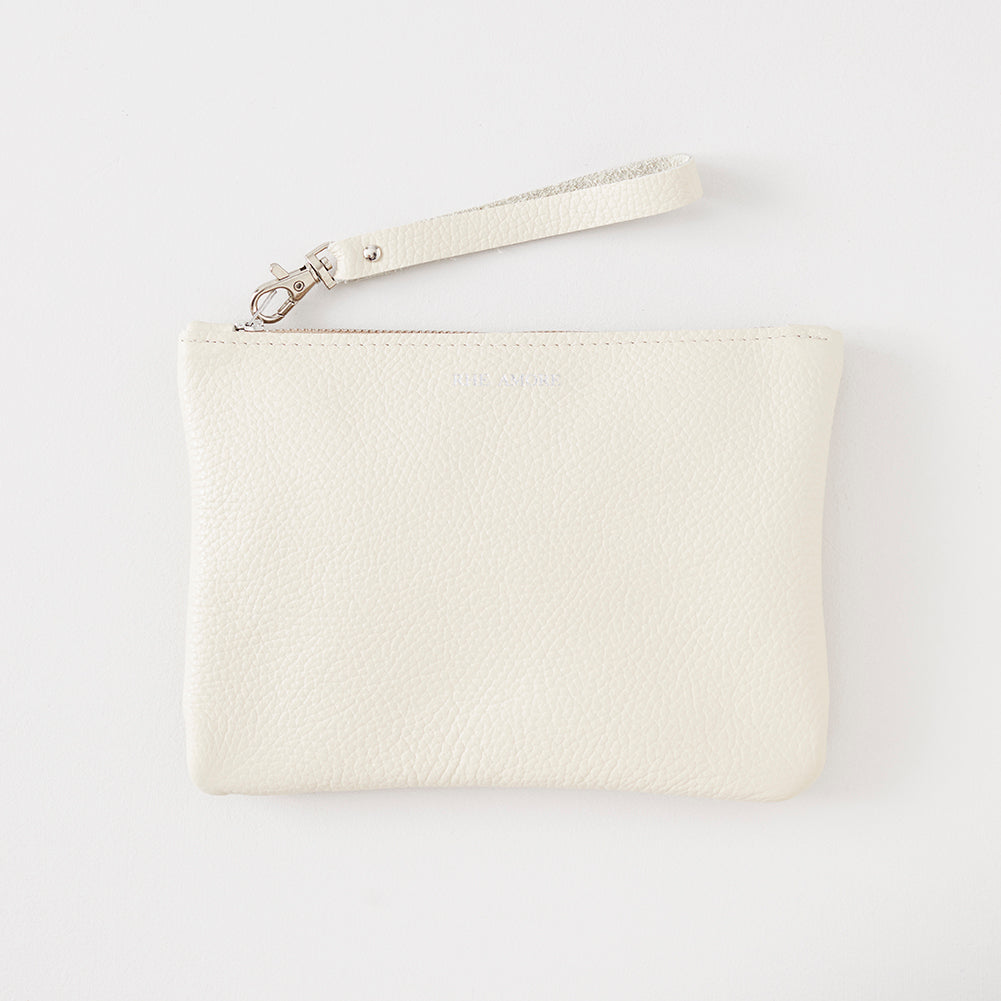 Colourful Leather Clutch Bag